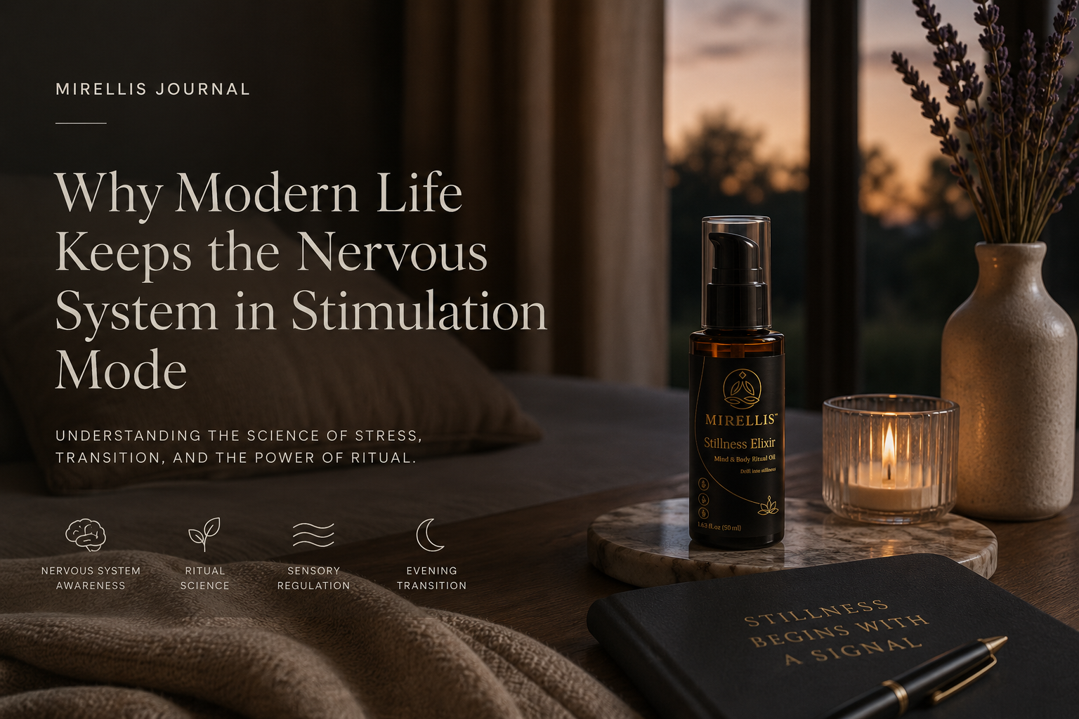 Why Modern Life Keeps the Nervous System in Stimulation Mode