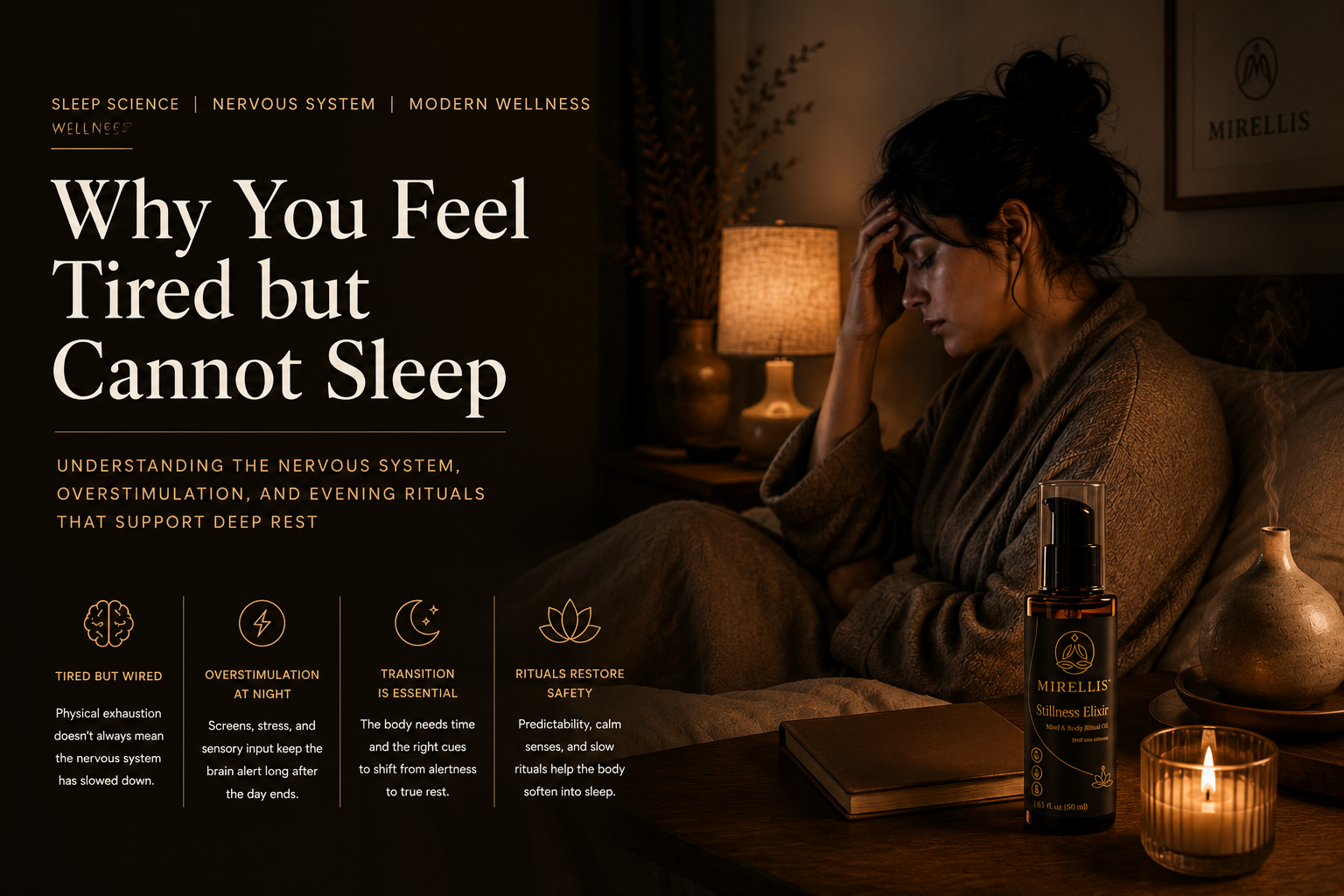 Why You Feel Tired but Cannot Sleep
